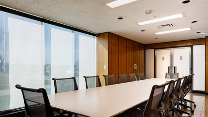 A boardroom in the Iacocca Conference Center